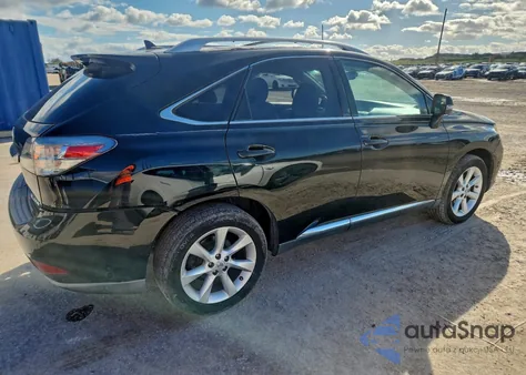 2010 Lexus Rx 350 z USA, uszkodzony, nr VIN 2T2ZK1BA0AC016957